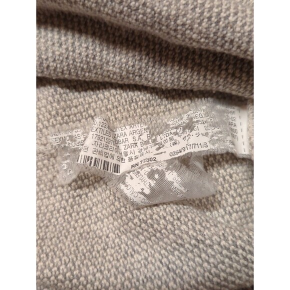 Zara Trafaluc Sweater Sweatshirt Womens Small Long Sleeve Knit Button Neck - Picture 9 of 10
